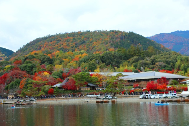 秋の嵐山