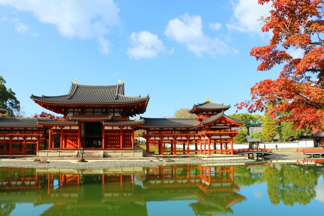 秋の平等院鳳凰堂