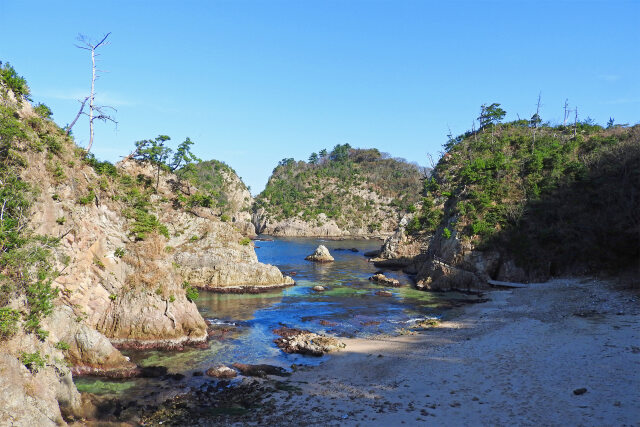 初冬 海岸