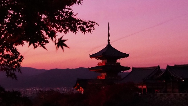 秋の清水寺