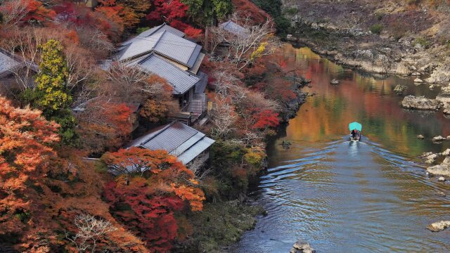 秋の嵐山