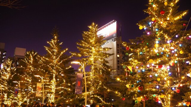 夜の東京ミッドタウン