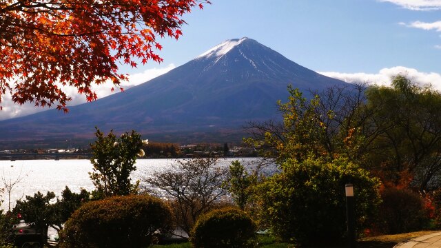 秋の河口湖