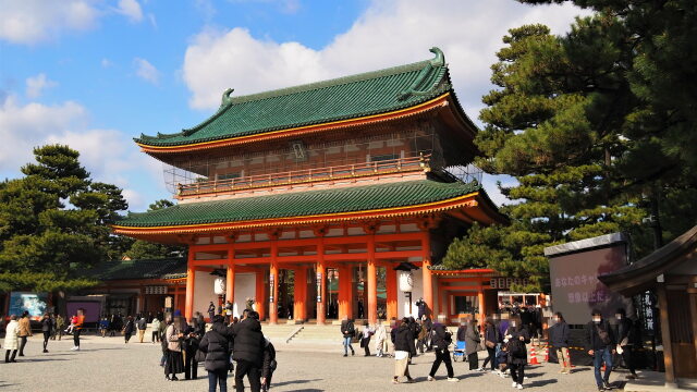 新春の京都