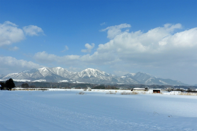 蒜山三座 雪景色