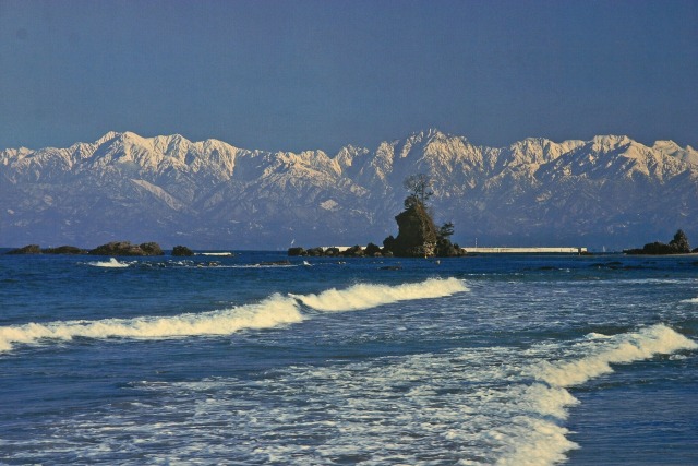 冬の立山連峰