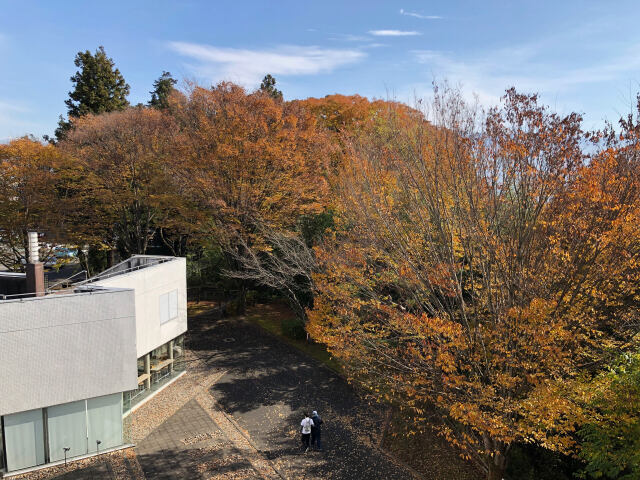 飯田市美術館にて