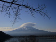 富士山笠雲