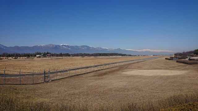 スカイパークから白馬連峰一望