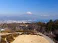 仲春の日本平から望む富士山