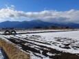 晴天の穂高連峰