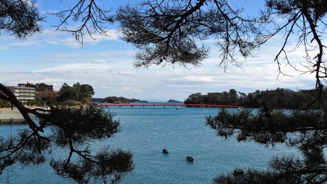 春の松島