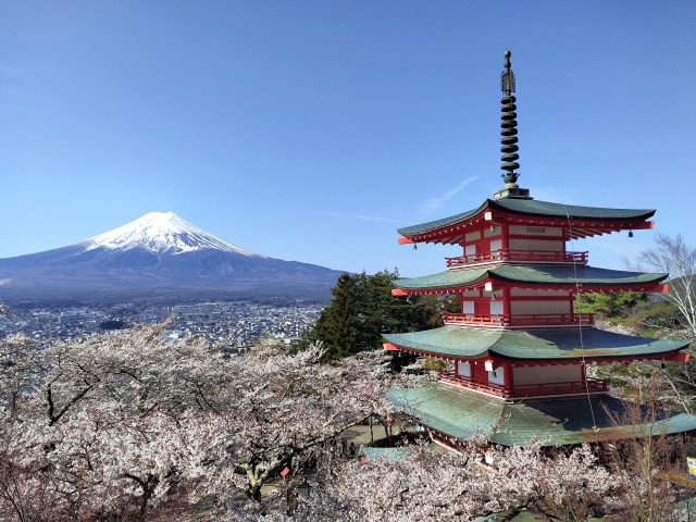 新倉山浅間公園忠霊塔