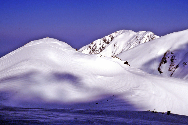 新雪の大日岳～1991年