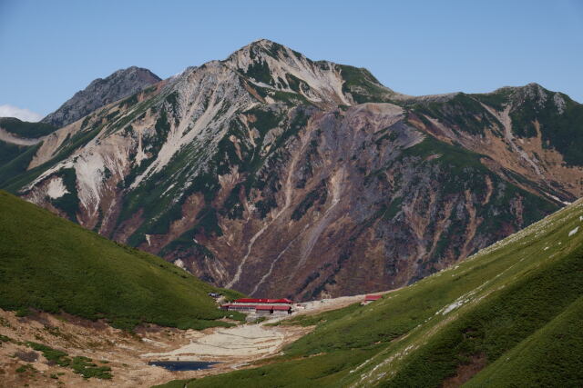 鷲羽と双六小屋