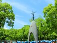 新緑の広島平和記念公園