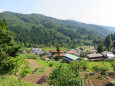 初夏の山村