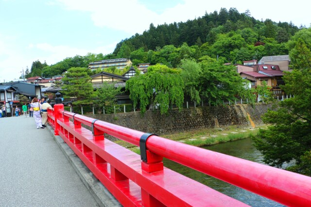 初夏の高山市