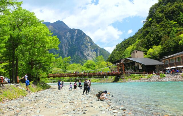 初夏の河童橋