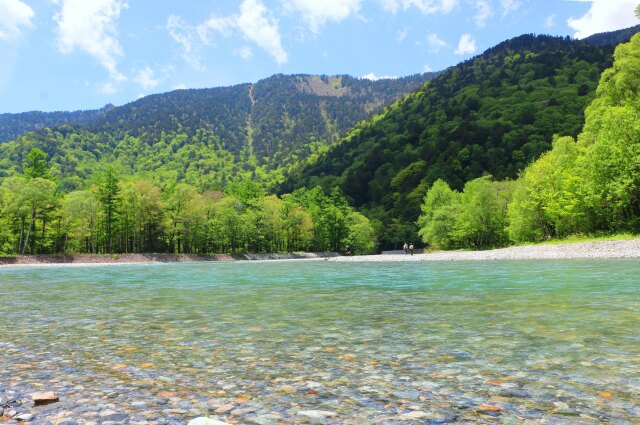 初夏の上高地