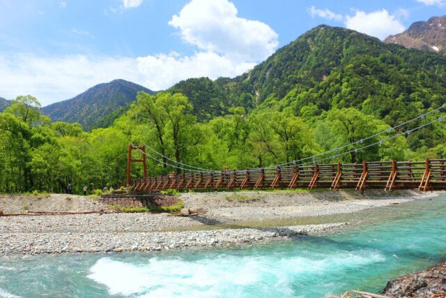 初夏の明神橋