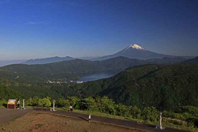 大観山から富士山