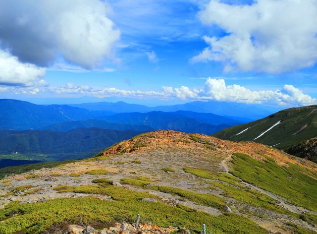 夏の乗鞍岳