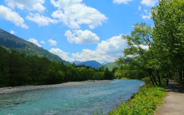 夏の上高地