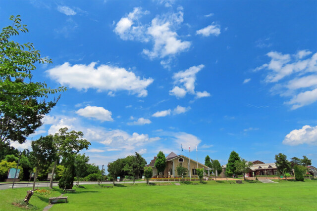 高原の夏空