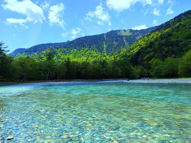 夏の上高地