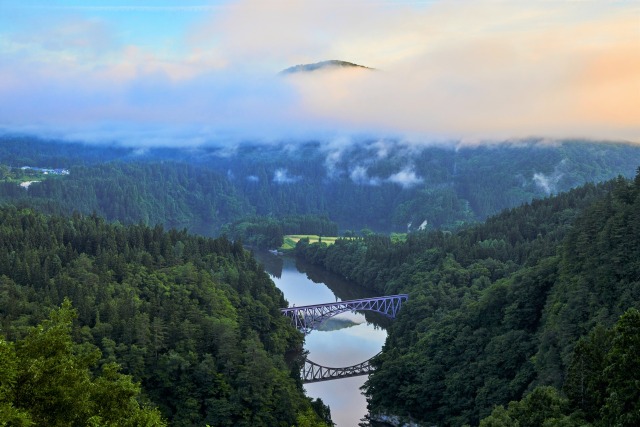 只見川第一橋梁