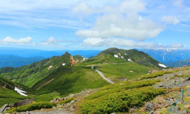 夏の乗鞍岳