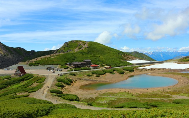 夏の乗鞍岳