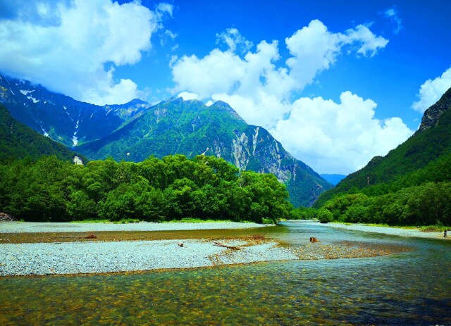 夏の上高地