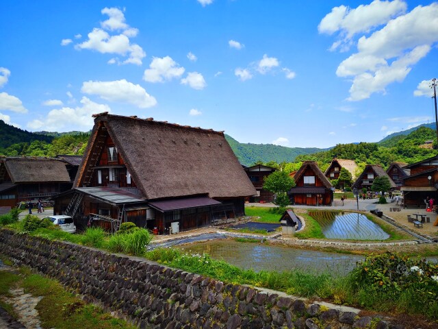 夏の白川郷