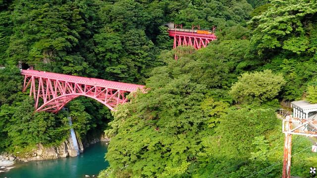 宇奈月のトロッコ列車