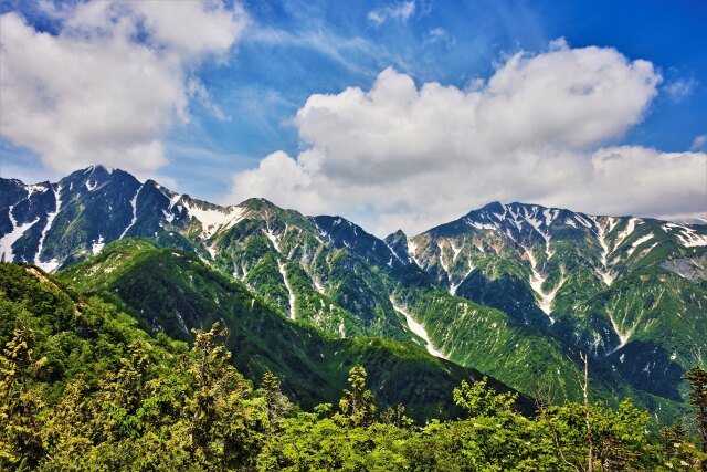 五龍と唐松岳