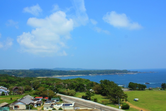 夏の潮岬