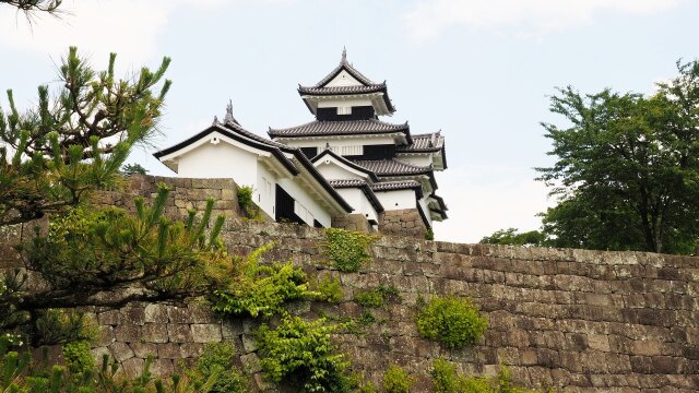 初夏の白河小峰城