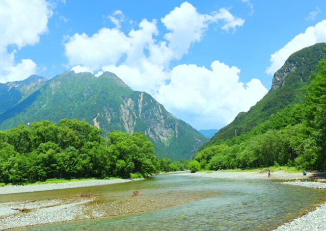 夏の上高地