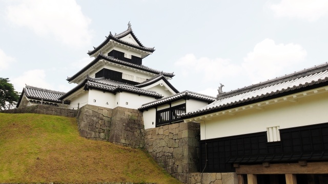 初夏の白河小峰城