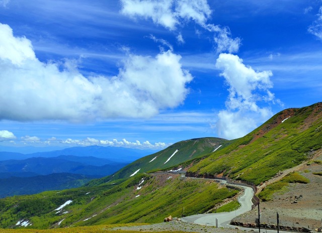 夏の乗鞍岳