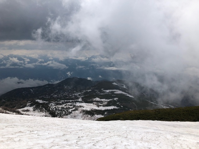 白馬乗鞍岳を望む