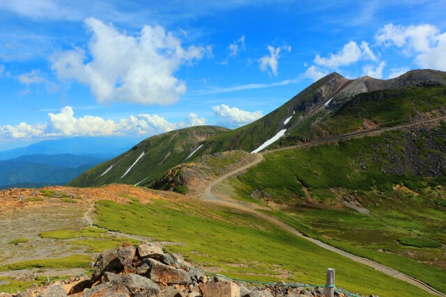 夏の乗鞍岳