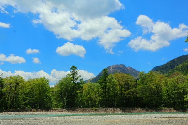 夏の上高地