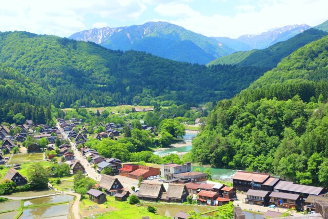 夏の白川郷