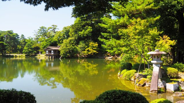 夏の兼六園