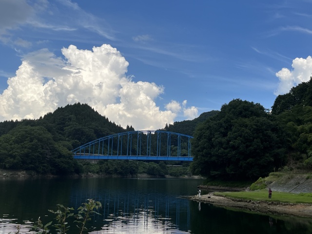 空山青い橋