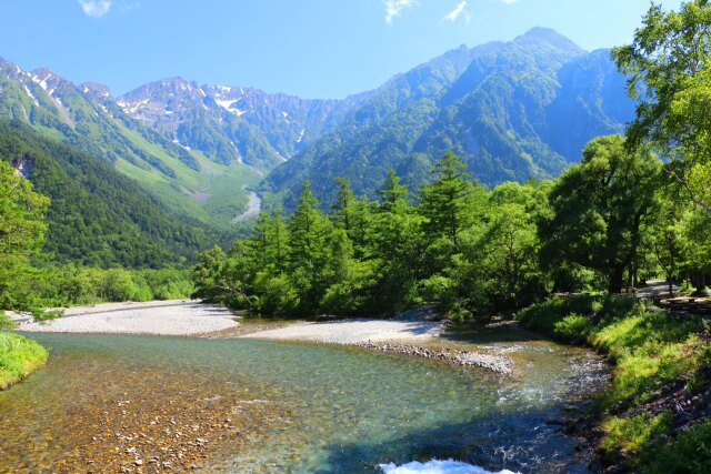 夏の上高地