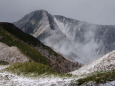 初冬の常念岳